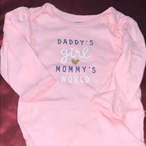 Long-sleeve baby bodysuit (6-9m)